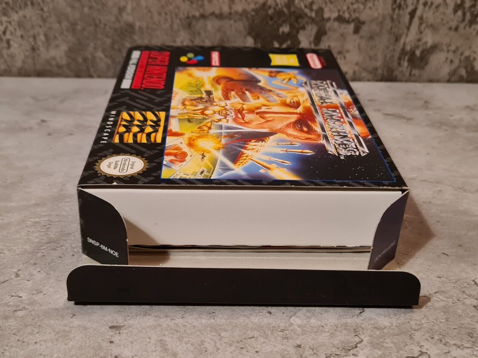 SNES Super Nintendo Metal Marines mit OVP und Anleitung + Poster NOE - T-Retro-Games 