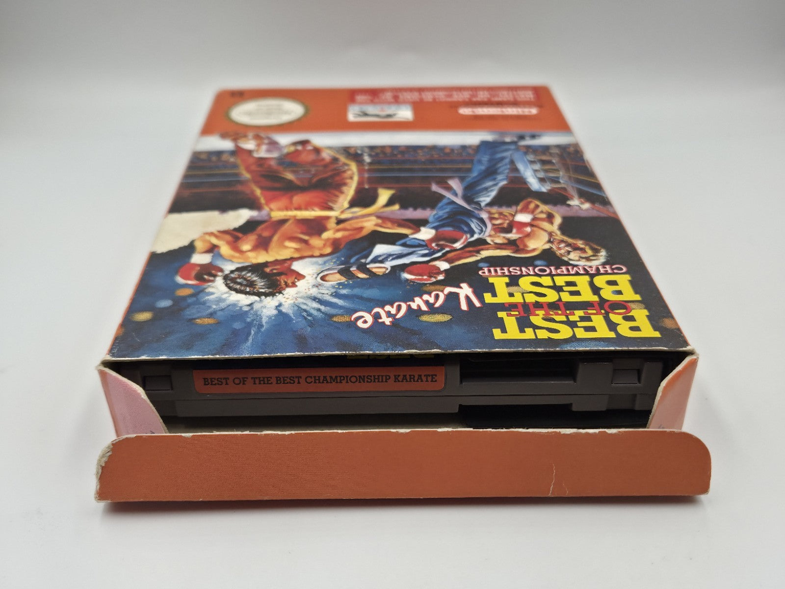 Nintendo NES Spiel Best of The Best Championship Karate mit OVP + Anleitung ESP