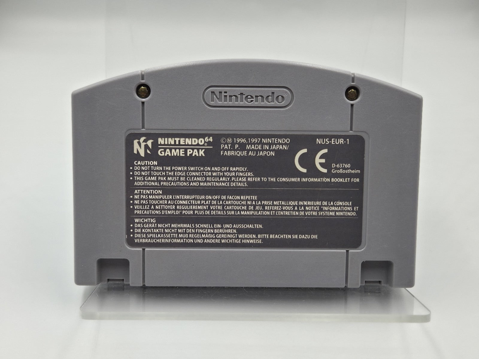 N64 Nintendo 64 Spiel GoldenEye 007 EUR Modul
