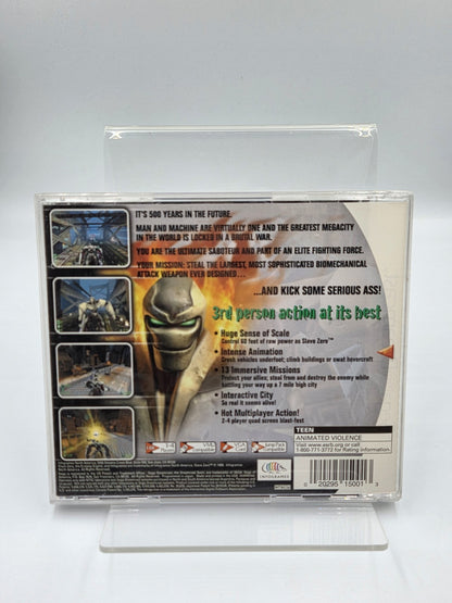 Sega Dreamcast Slave Zero mit OVP und Anleitung NTSC-U/C 