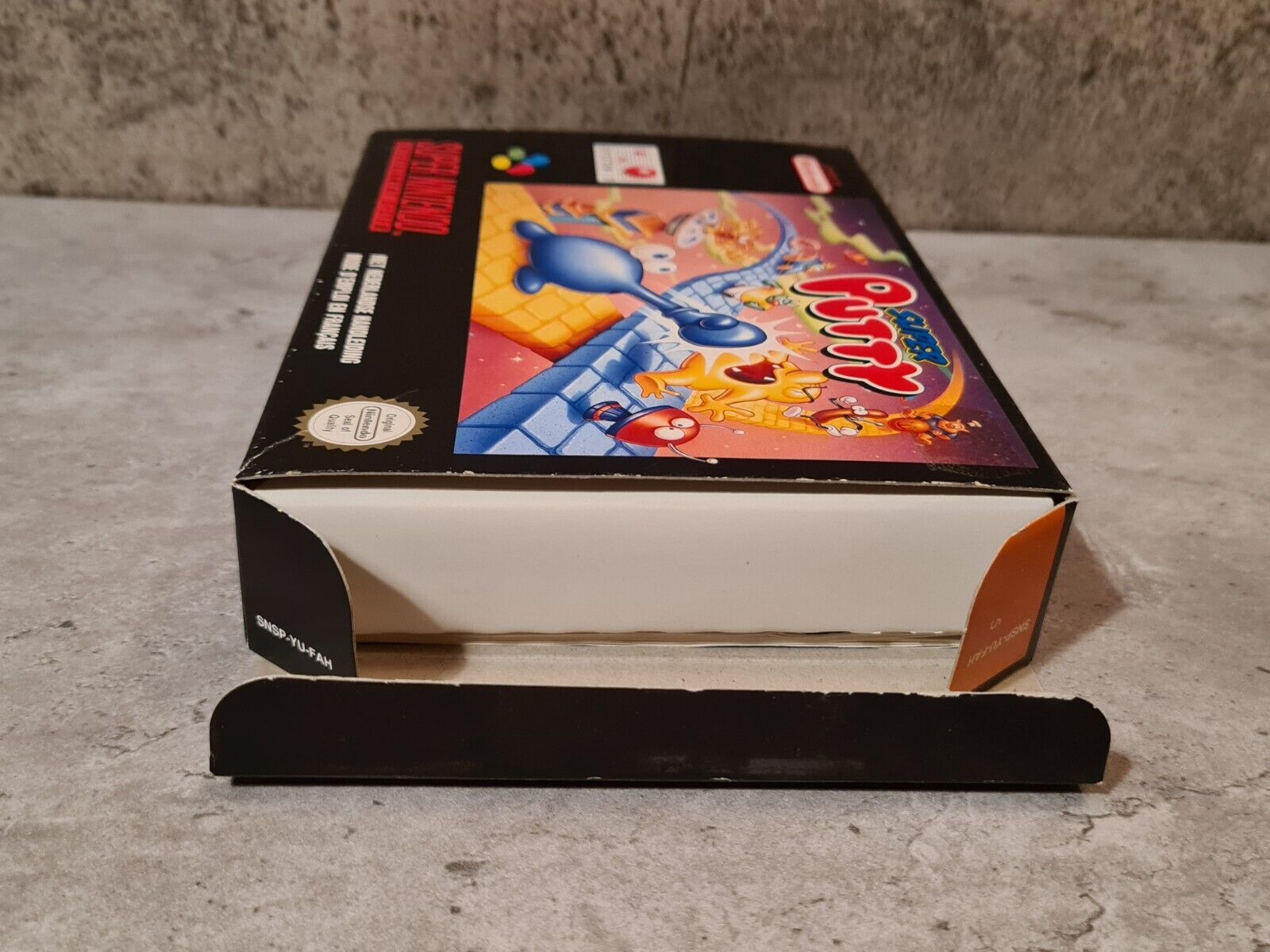 SNES Super Nintendo Super Putty mit OVP und Anleitung FAH - T-Retro-Games 