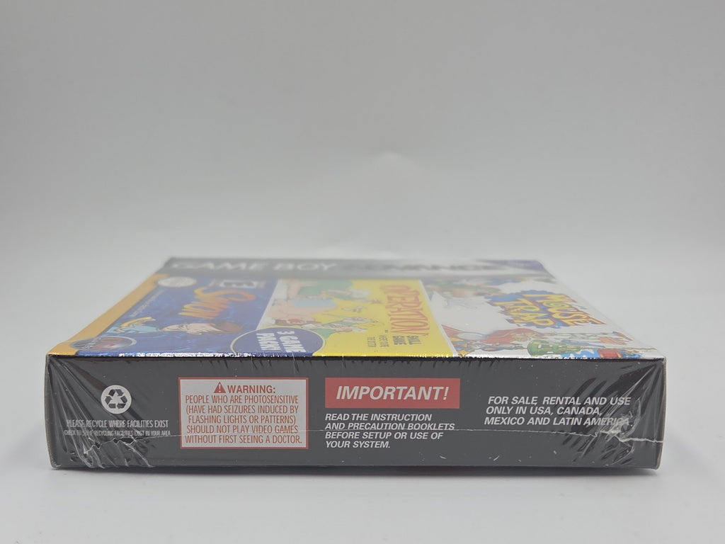 Game Boy Advance Spiel Mouse Trap / Operation/ Simon 3 Game Pack USA Sealed  Neu