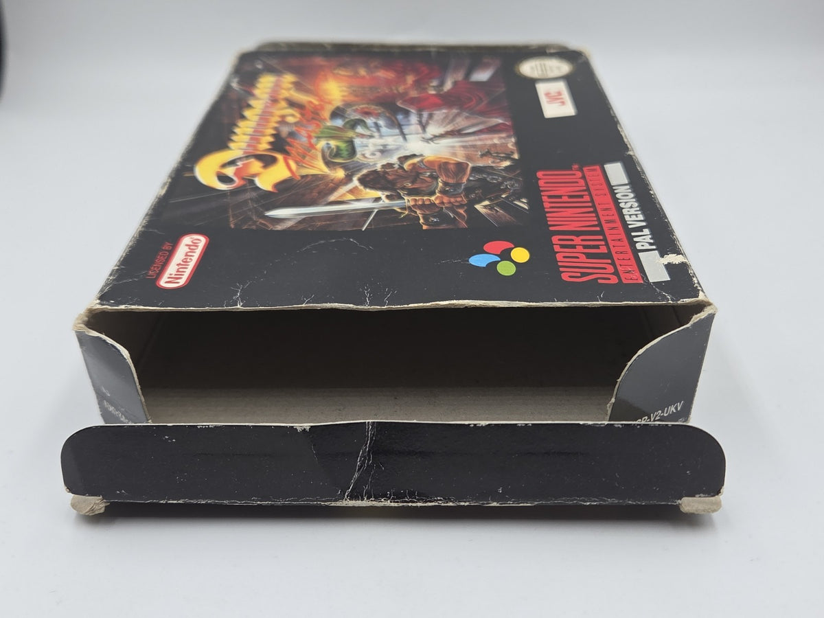 SNES Super Nintendo Dungeon Master Leer OVP Empty Box UKV