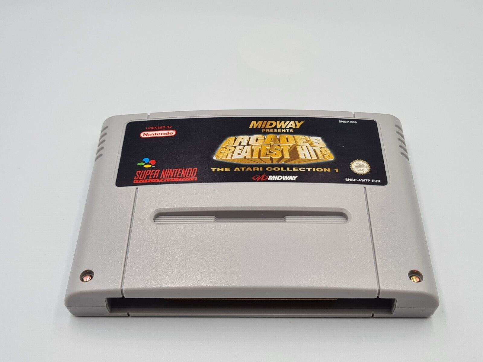 SNES Super Nintendo Arcade's Greatest Hits mit OVP und Anleitung EUR - T-Retro-Games 