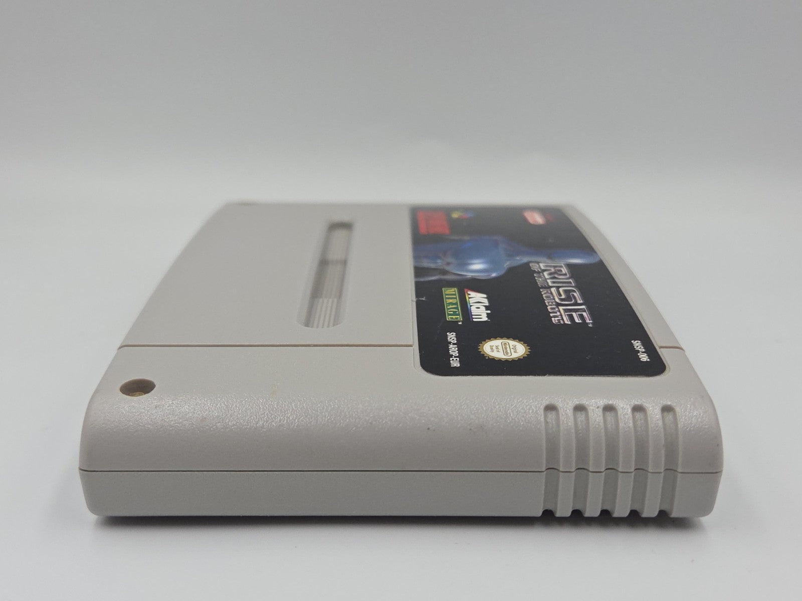 SNES Super Nintendo Spiel Rise of The Robots EUR Modul