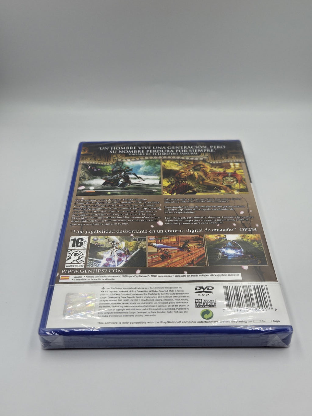 PS2 Playstation 2 Spiel Genji Sealed Neu New ESP Espanol
