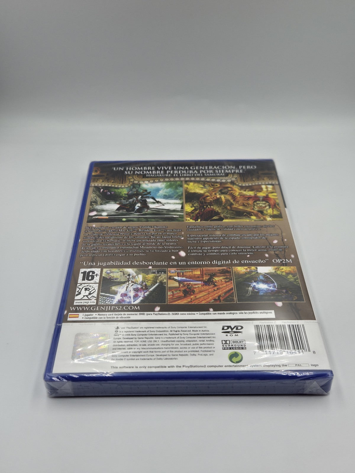 PS2 Playstation 2 Spiel Genji Sealed Neu New ESP Espanol