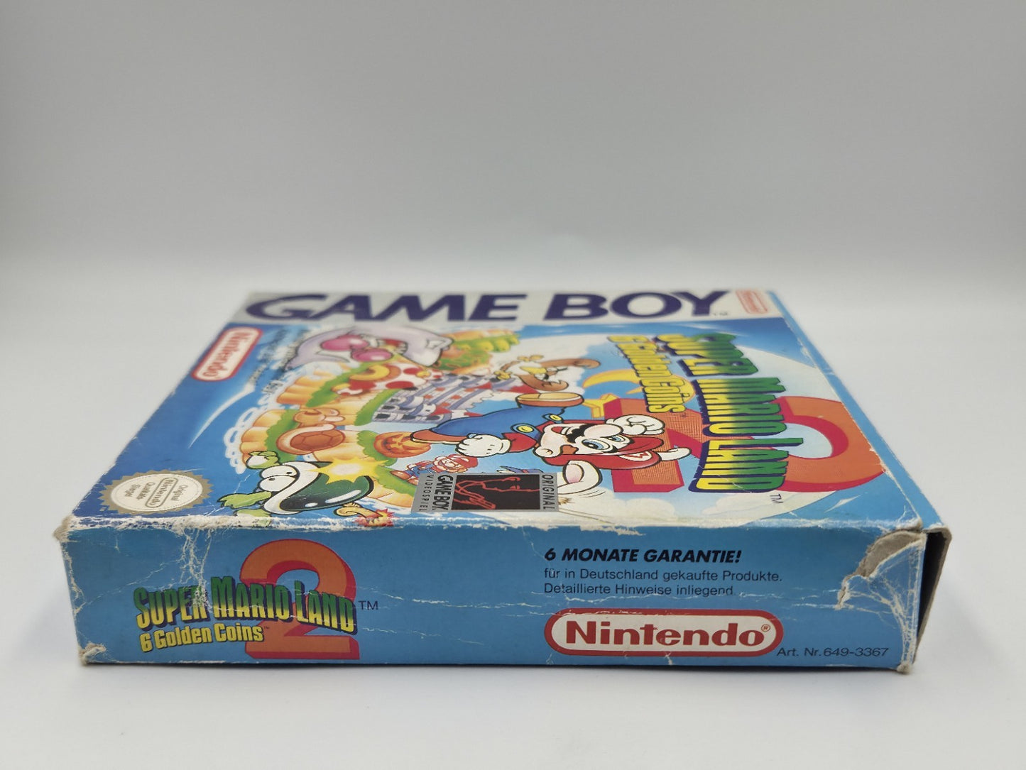 Nintendo Gameboy  Super Mario Land 2 : 6 Golden Coins mit OVP und Anleitung NOE