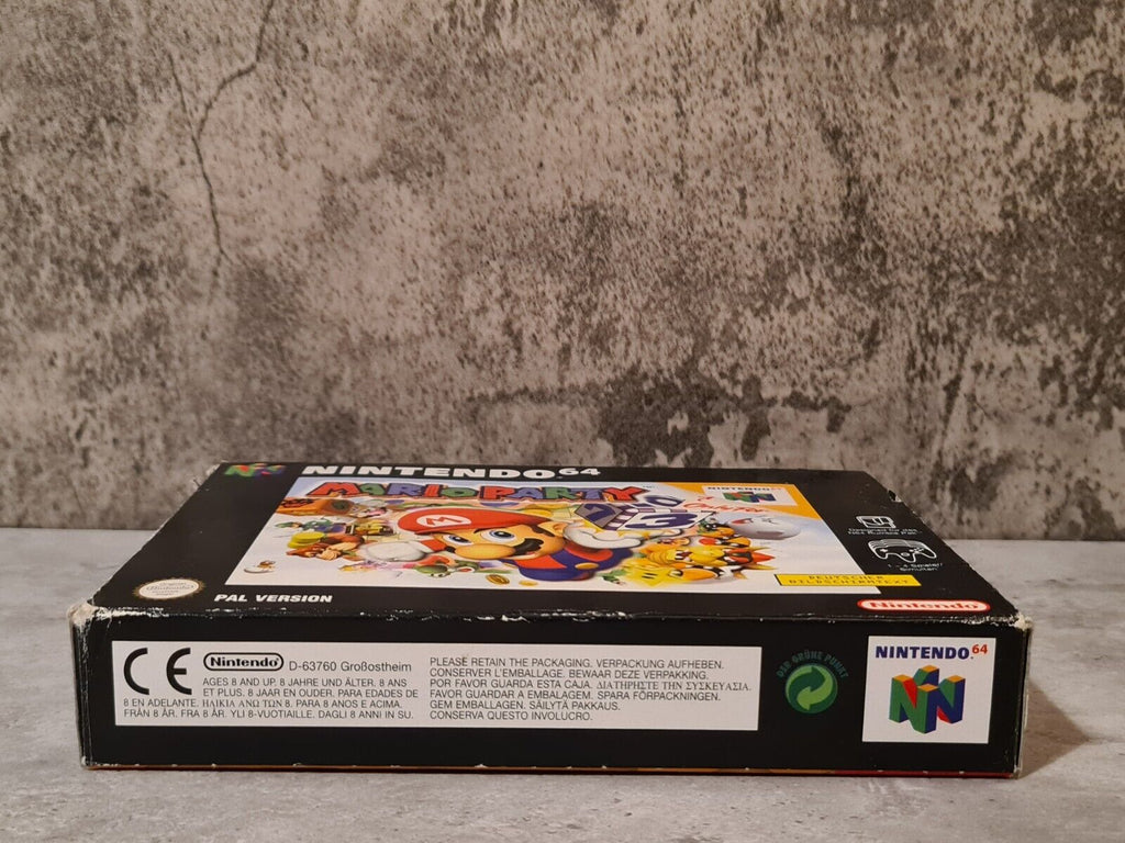 N64 Nintendo 64 Mario Party mit OVP und Anleitung NOE - T-Retro-Games 