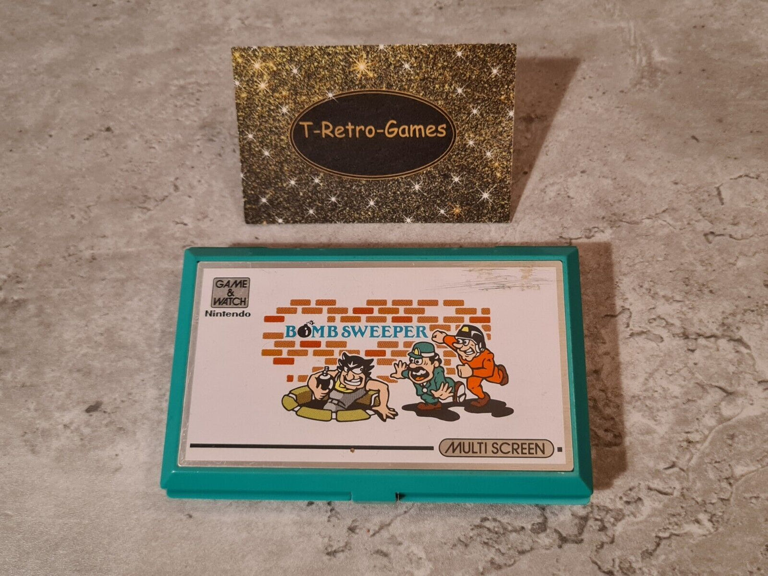 Nintendo Game & Watch Bomb Sweeper Konsole Console 1987 Multi Screen - T-Retro-Games 