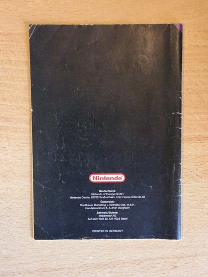 N64 Nintendo 64 Command & Conquer Spielanleitung Instruction Booklet NOE