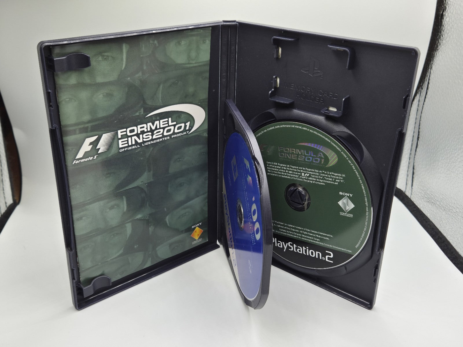 PS2 Playstation 2 Formel Eins 2001 mit OVP und Anleitung Deutsch 2 Discs