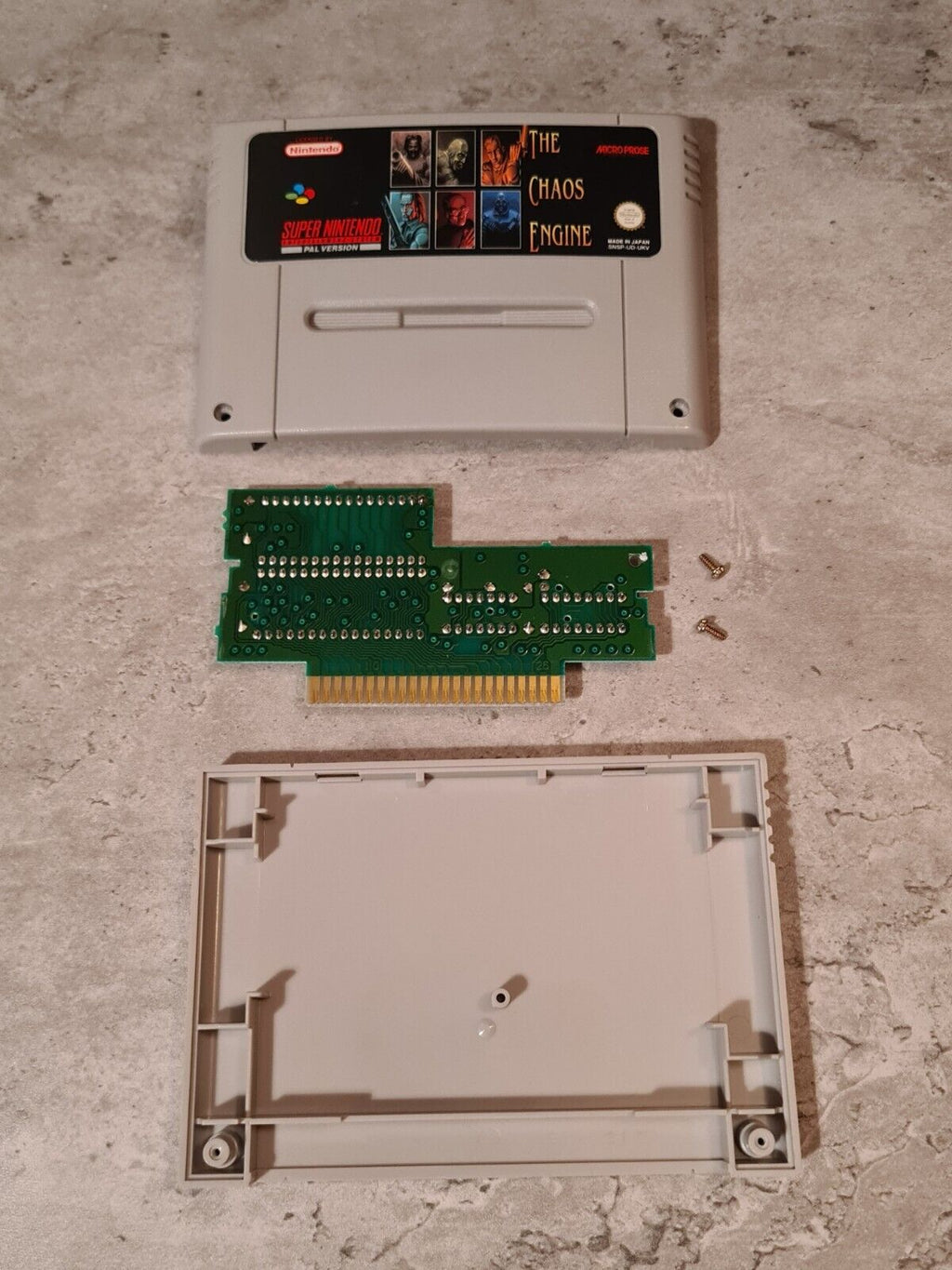 SNES Super Nintendo The Chaos Engine mit OVP und Anleitung UKV - T-Retro-Games 