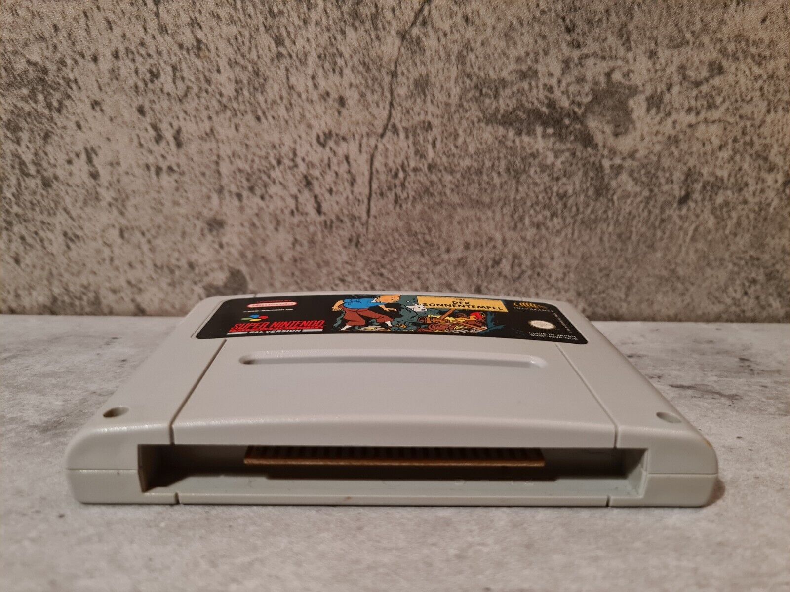 SNES Super Nintendo Tim Der Sonnentempel Modul NOE - T-Retro-Games 