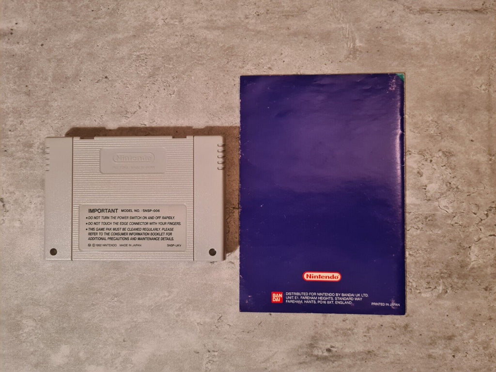 SNES Super Nintendo Super R-Type mit OVP und Anleitung UKV - T-Retro-Games 