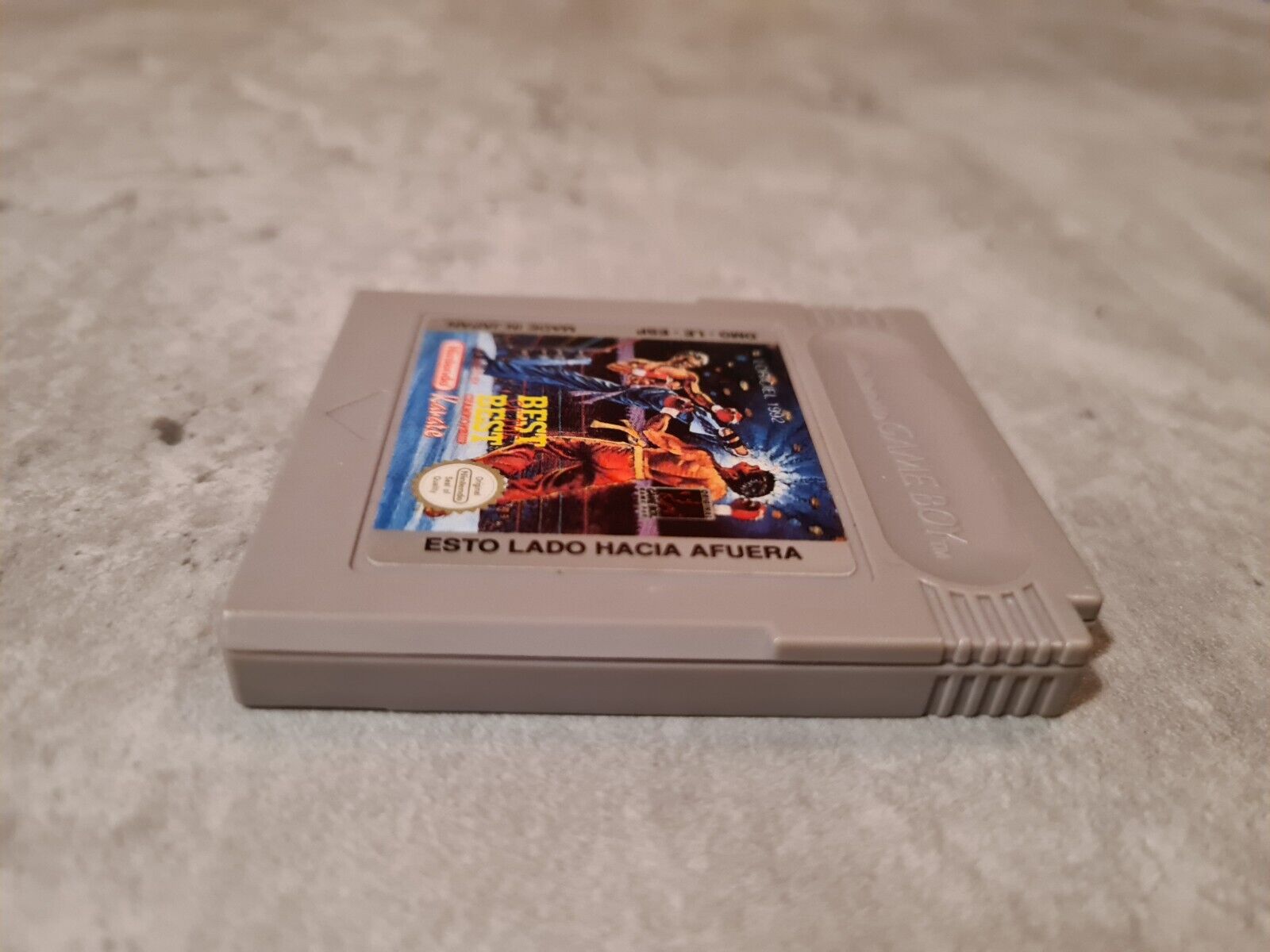 Nintendo Gameboy Classic Spiel Best of The Best Championship Karate Modul ESP - T-Retro-Games 