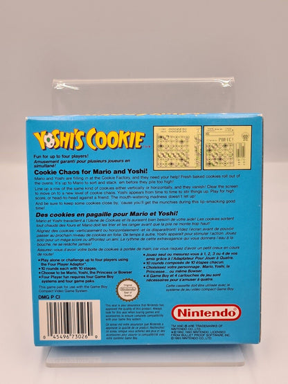 Nintendo Game Boy Classic Spiel Yoshi's Cookie mit OVP und Anleitung FAH - T-Retro-Games 