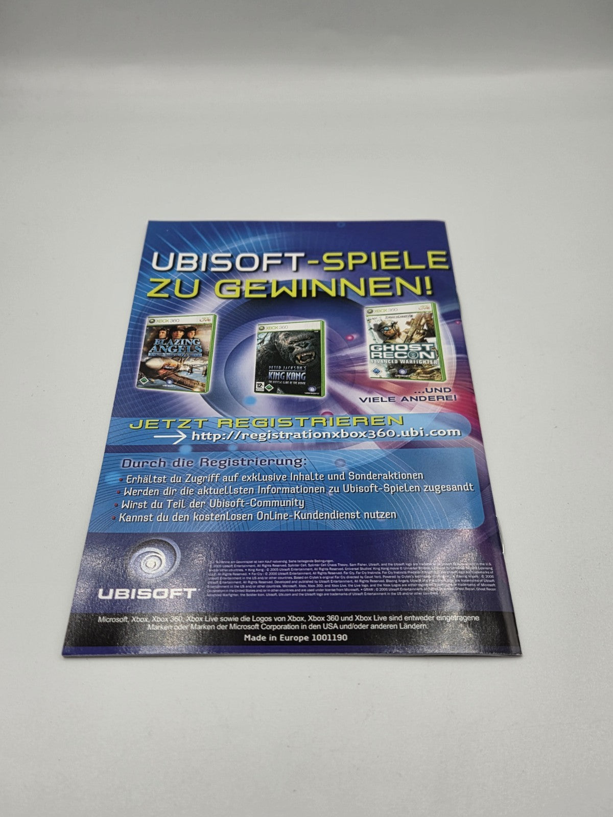 XBOX360 Spiel Enchanted Arms mit OVP und Anleitung Deutsch 
