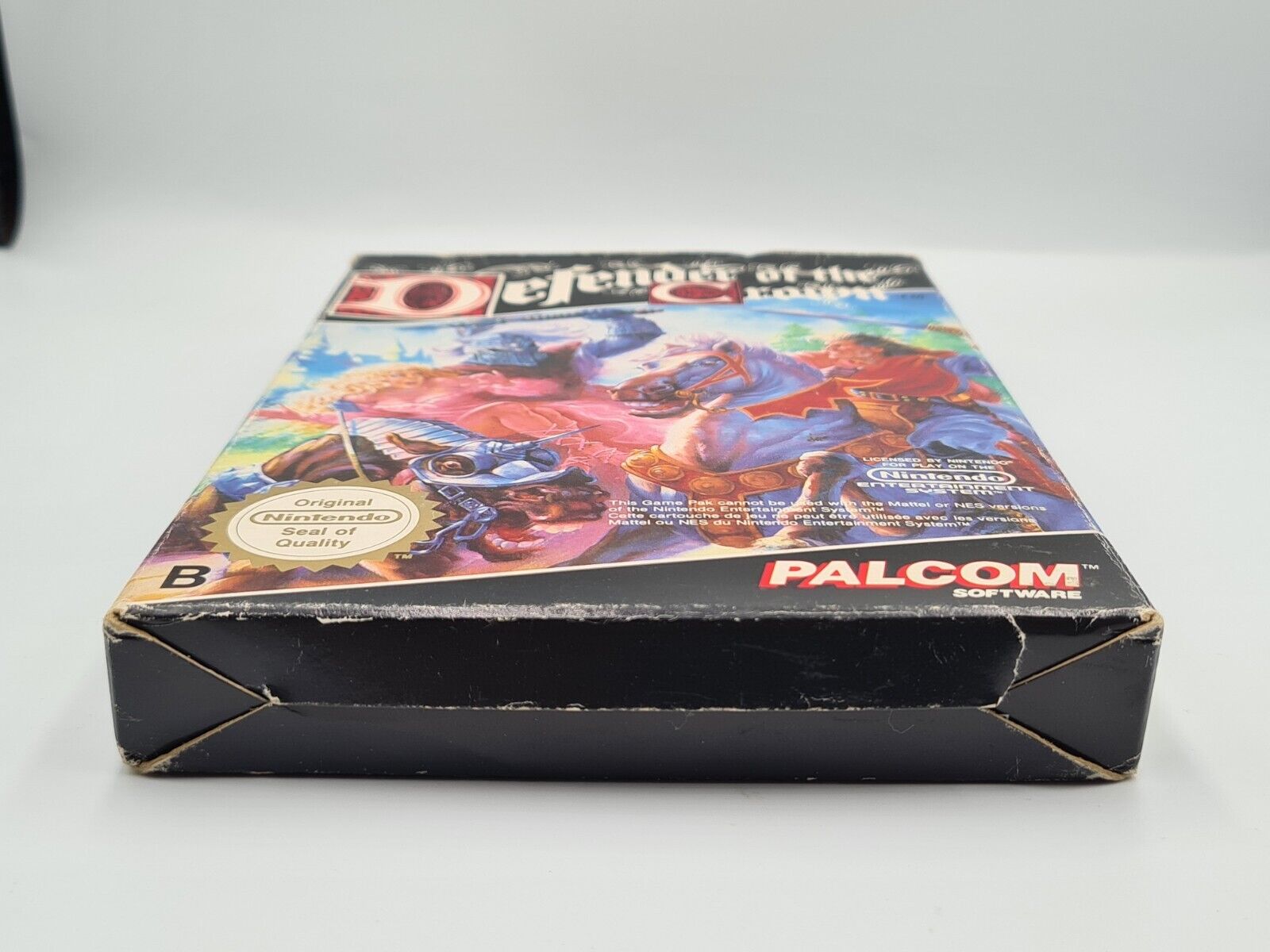 NES Defender of The Crown mit OVP und Anleitung FRA - T-Retro-Games 