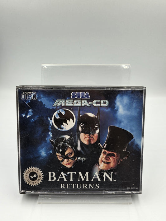 Sega Mega-CD Batman Returns mit OVP und Anleitung Multi Language 