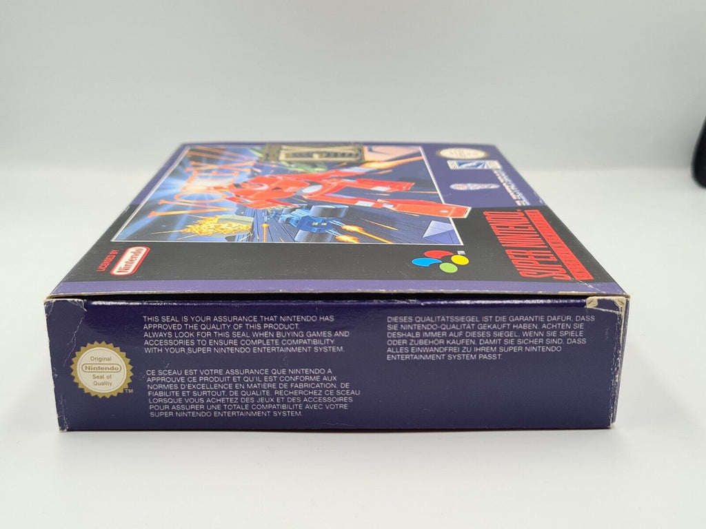 SNES Super Nintendo Vortex mit OVP und Anleitung EUR - T-Retro-Games 