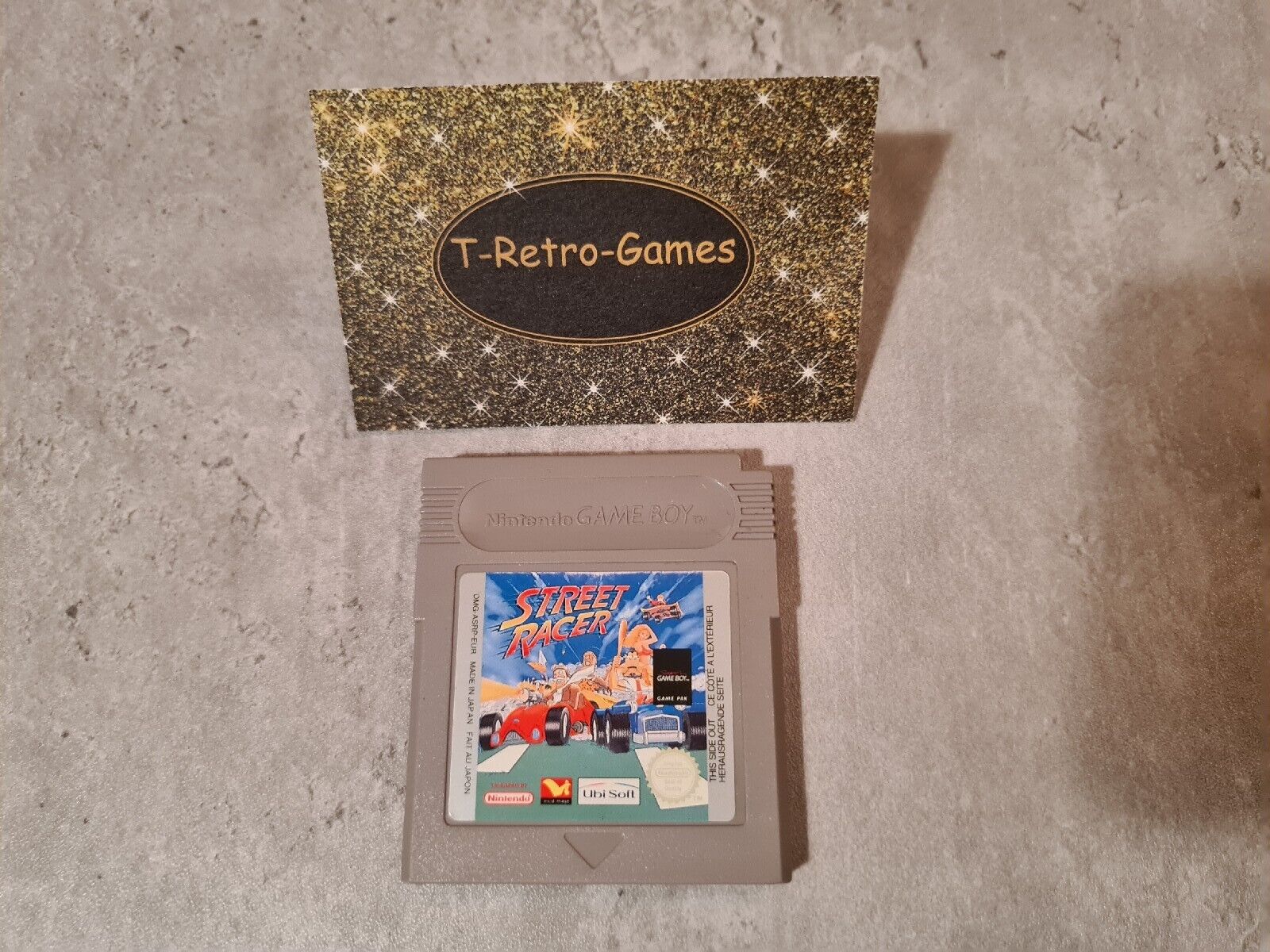 Nintendo Gameboy Classic Spiel Street Racer Modul EUR - T-Retro-Games 