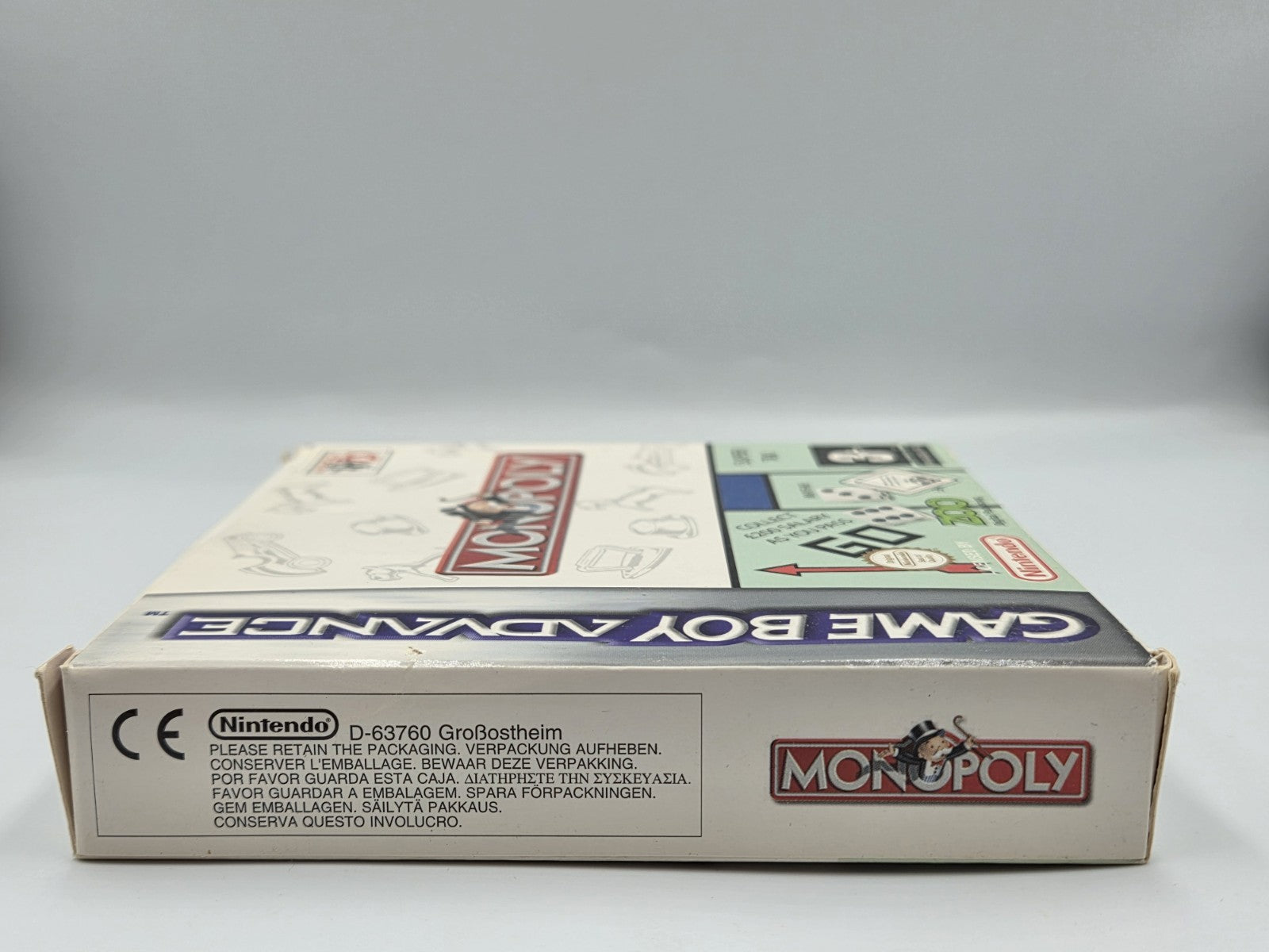 Nintendo Game Boy Advance Monopoly mit OVP und Anleitung EUR