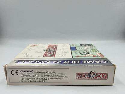 Nintendo Game Boy Advance Monopoly mit OVP und Anleitung EUR