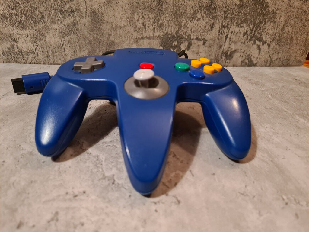 Nintendo 64 N64 Controller Blau Blue - T-Retro-Games 