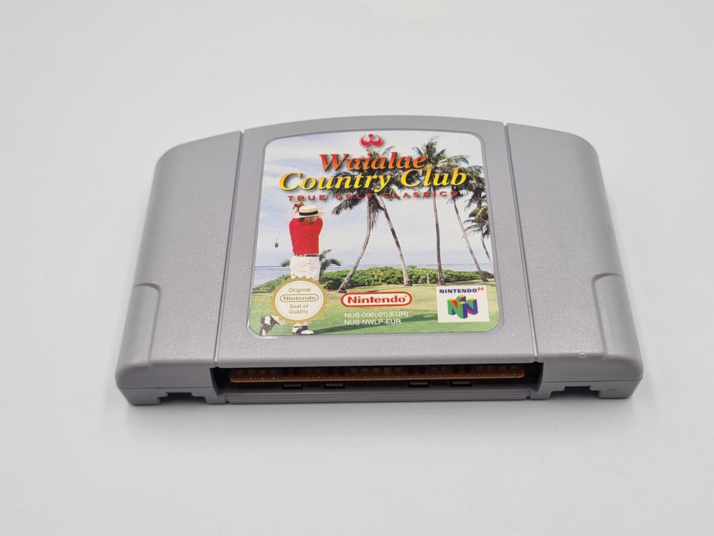 N64 Nintendo 64 Waialae Country Club mit OVP und Anleitung NOE - T-Retro-Games 