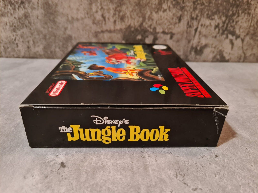 SNES Super Nintendo Disney's The Jungle Book mit OVP und Anleitung HOL - T-Retro-Games 