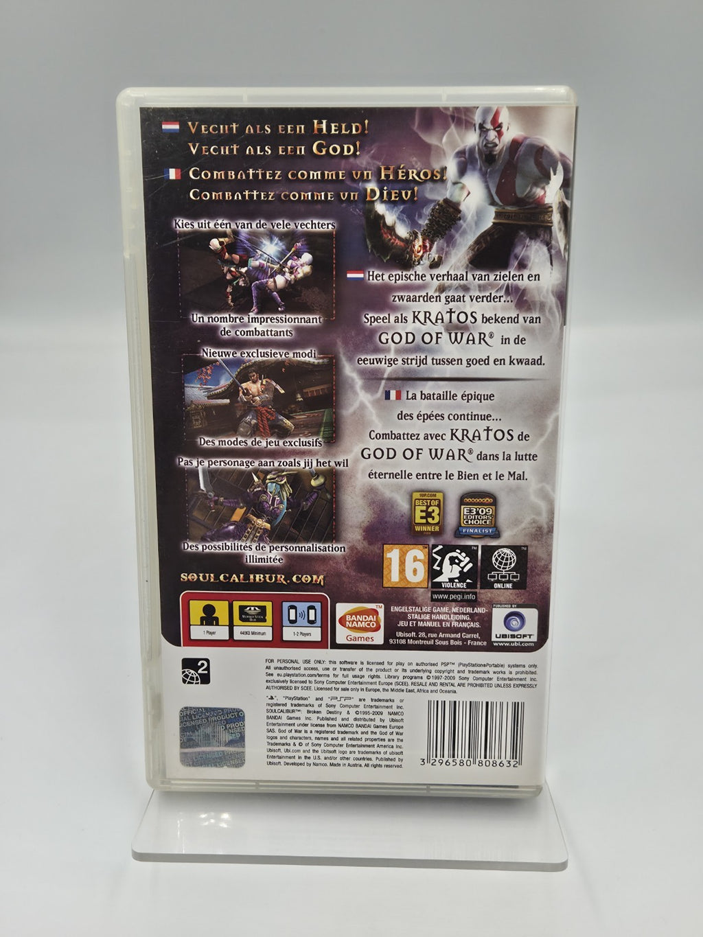 Sony PSP Spiel Soul Calibur Broken Destiny mit OVP und Anleitung Multilingual