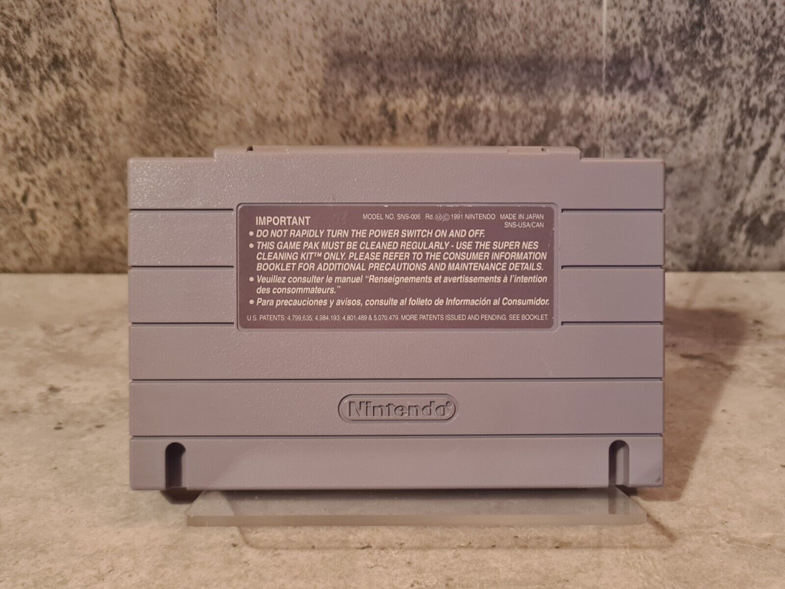 SNES Super Nintendo Maui Mallard in Cold Shadow NTSC USA Modul - T-Retro-Games 