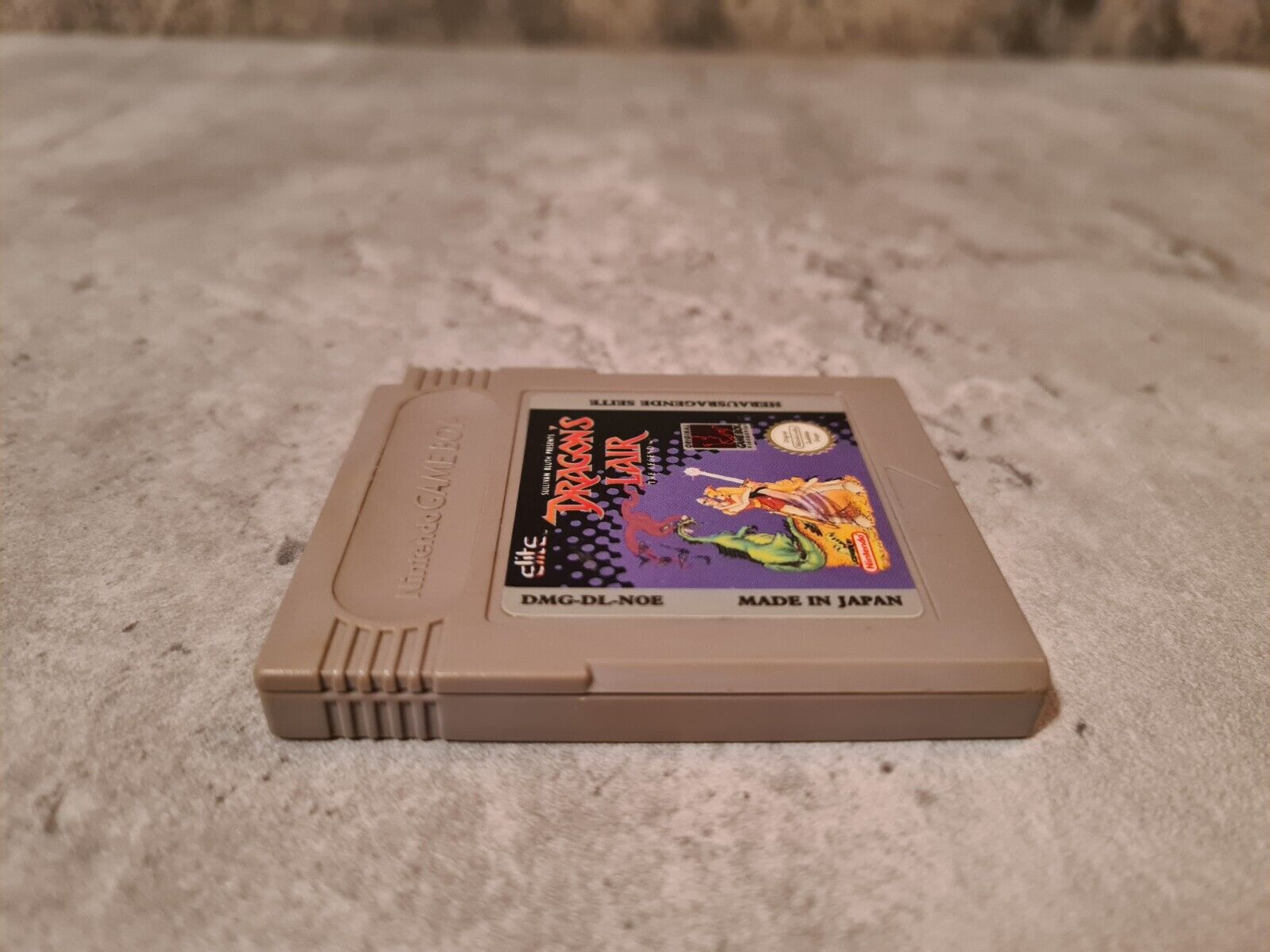 Nintendo Gameboy Classic Spiel Dragon's Lair Modul NOE - T-Retro-Games 