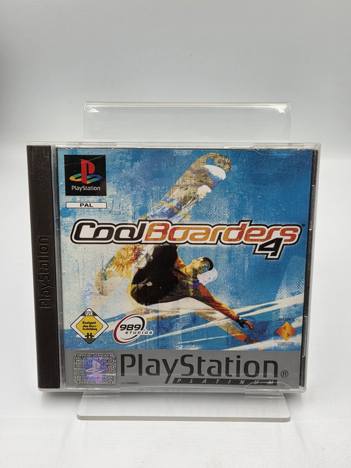 PS1 Playstation 1 Cool Boarders 4 mit OVP und Anleitung Deutsch