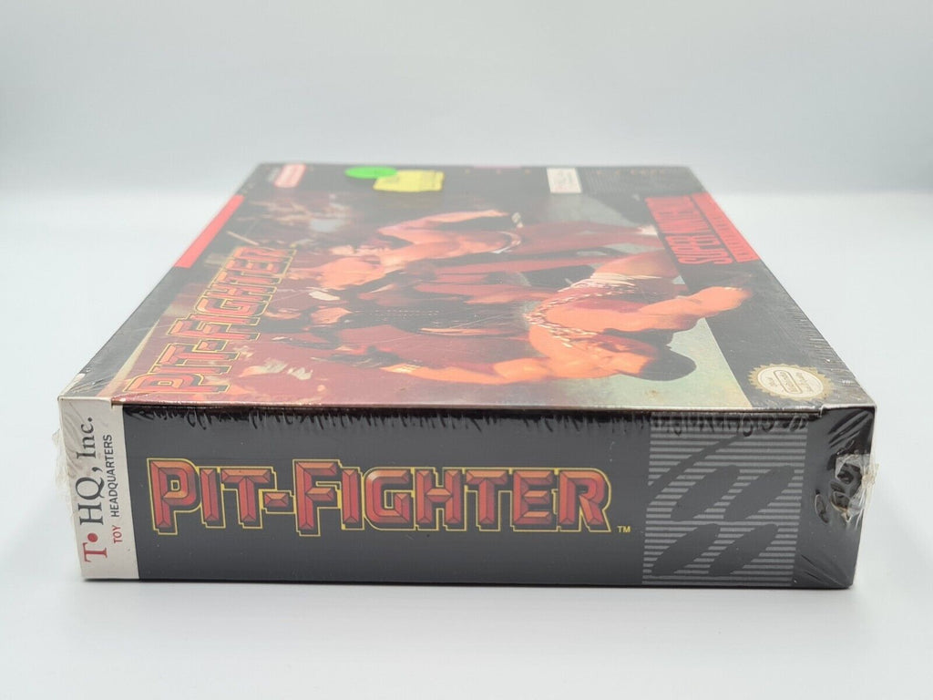 SNES Super Nintendo Pit-Fighter Neu NEW Sealed NTSC USA - T-Retro-Games 