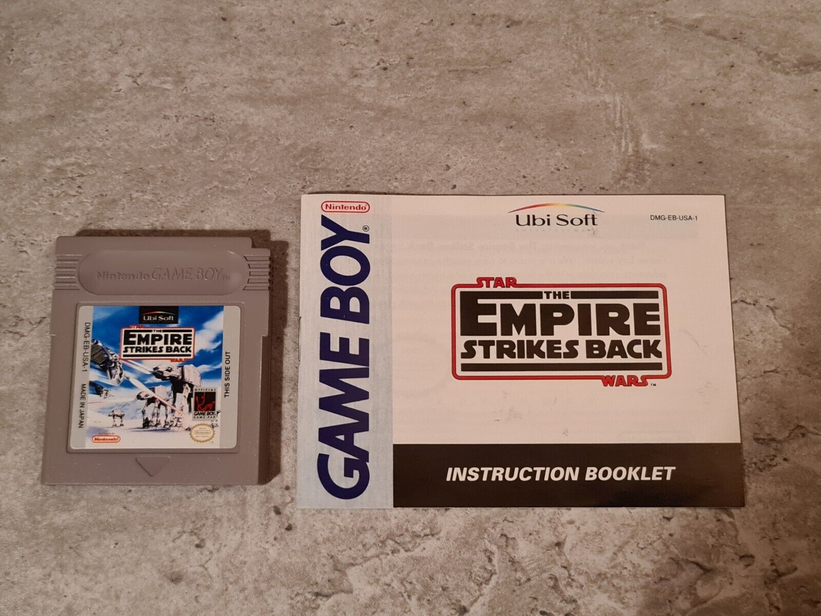 Game Boy Classic Star Wars The Empire Strikes Back mit OVP und Anleitung USA - T-Retro-Games 