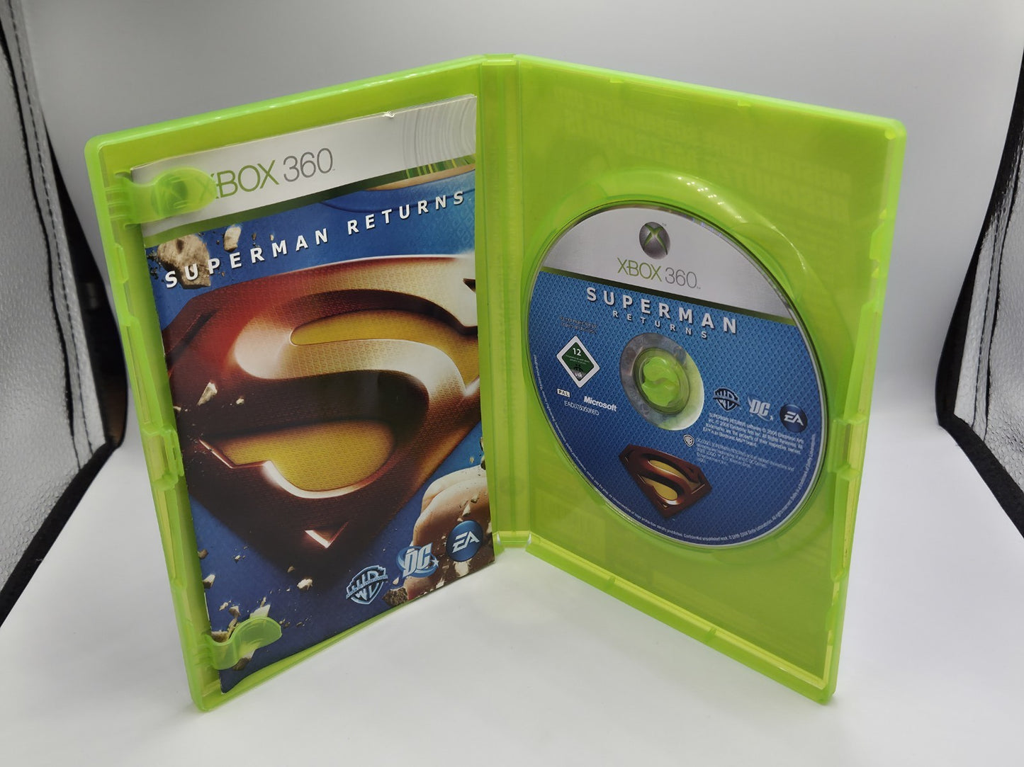 XBOX360 Spiel Superman Returns mit OVP und Anleitung Deutsch 