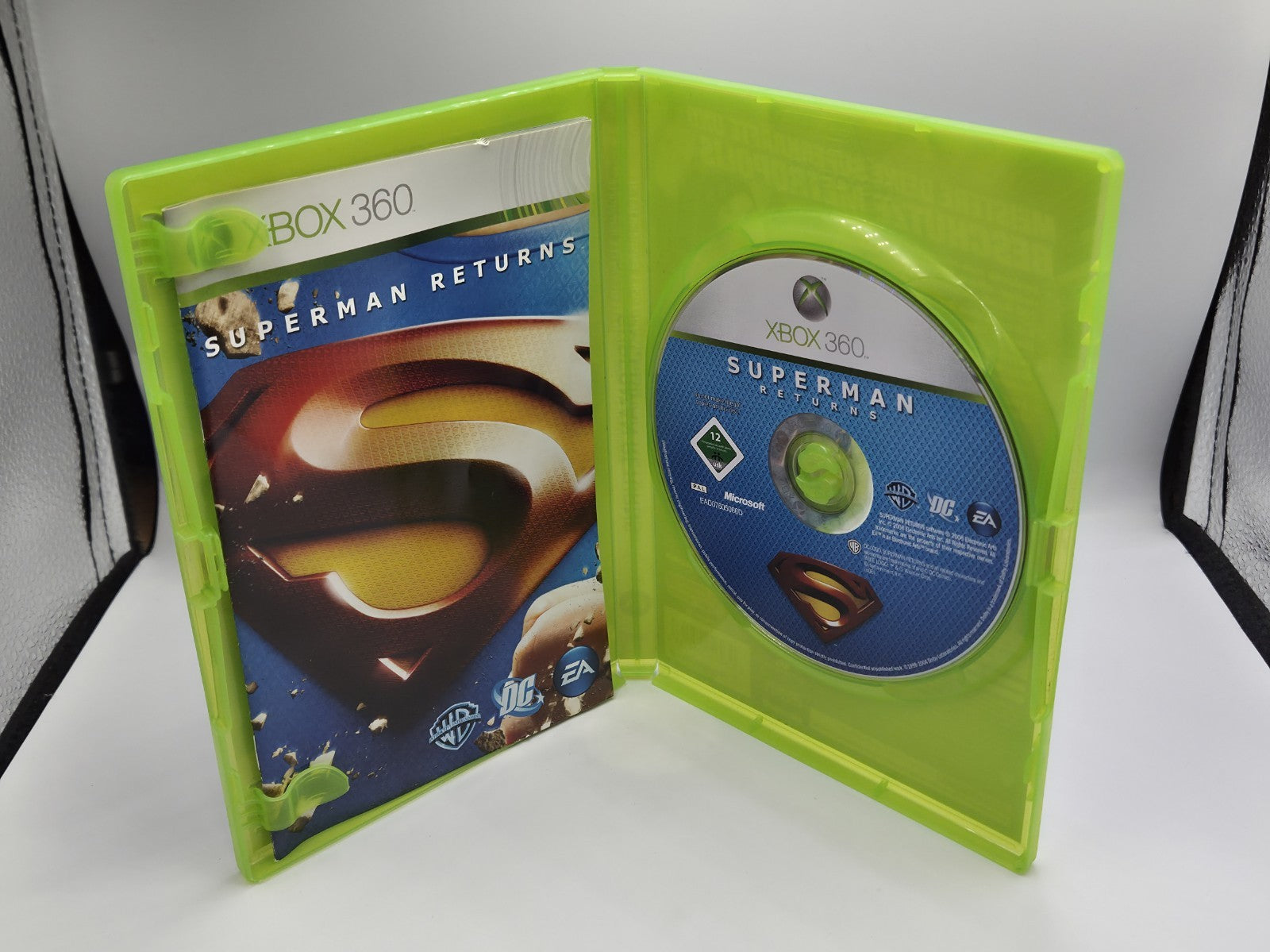 XBOX360 Spiel Superman Returns mit OVP und Anleitung Deutsch 