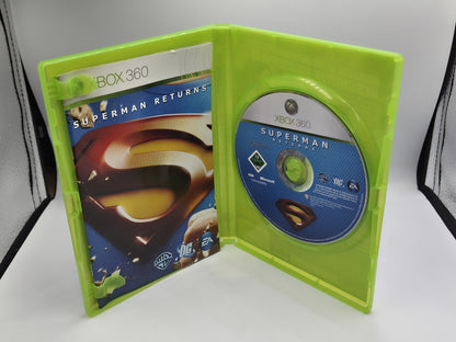 XBOX360 Spiel Superman Returns mit OVP und Anleitung Deutsch 