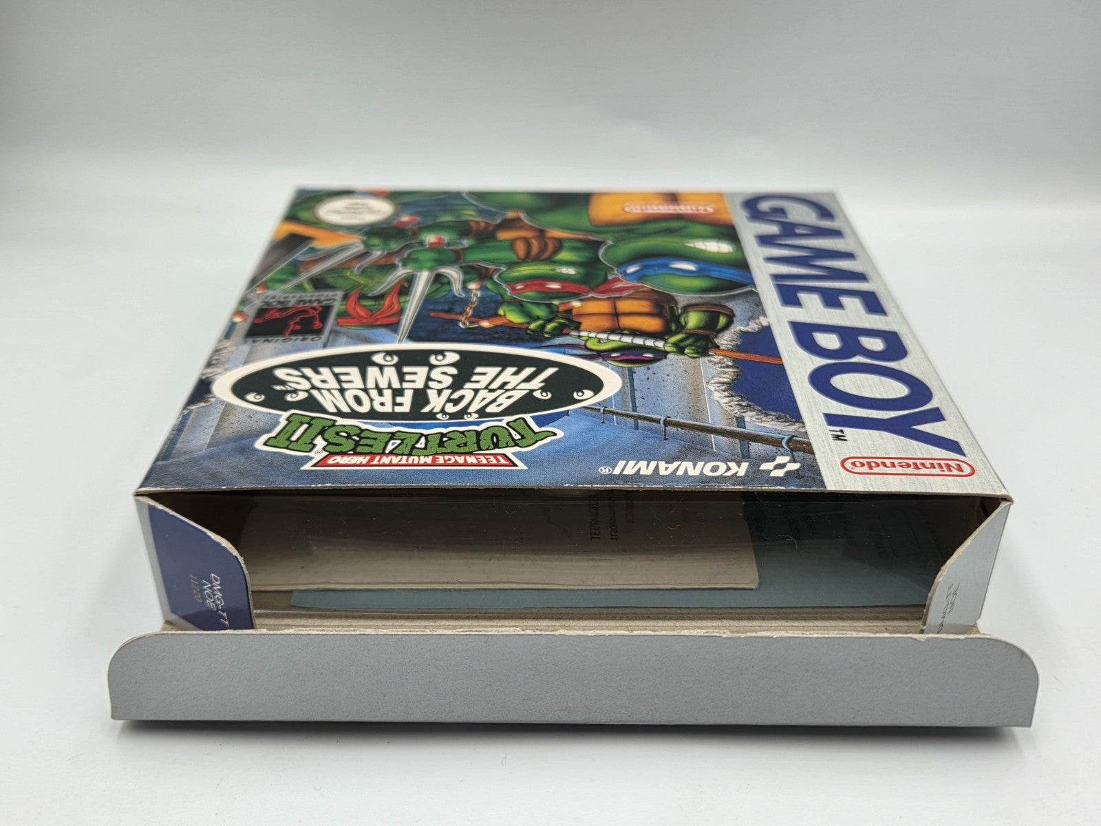 Game Boy Classic Turtles II 2 Back from The Sewers mit OVP und Anleitung NOE