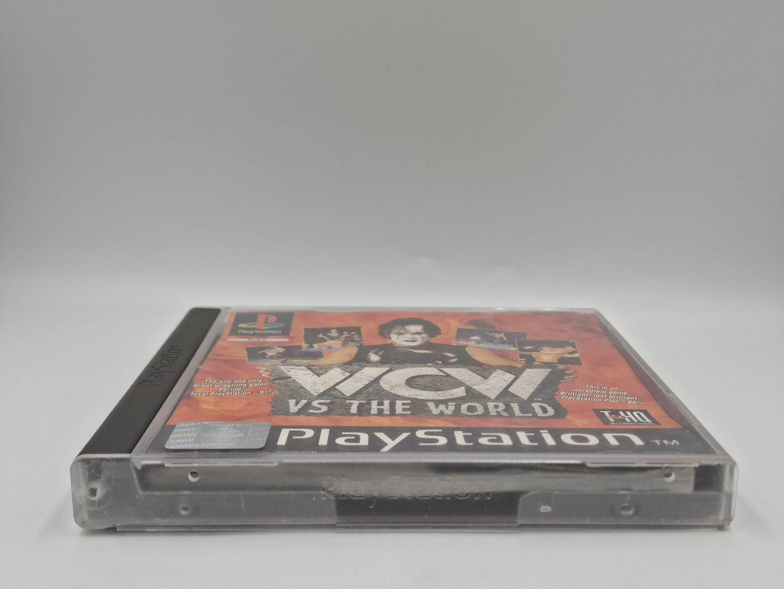 PS1 Playstation 1 WCW Vs. The World mit OVP und Anleitung Multilingual