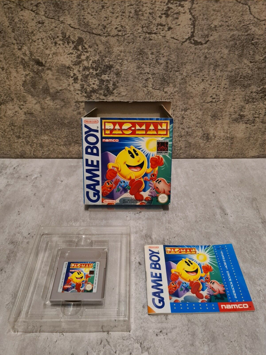 Game Boy Classic Pac-Man mit OVP und Anleitung FAH - T-Retro-Games 