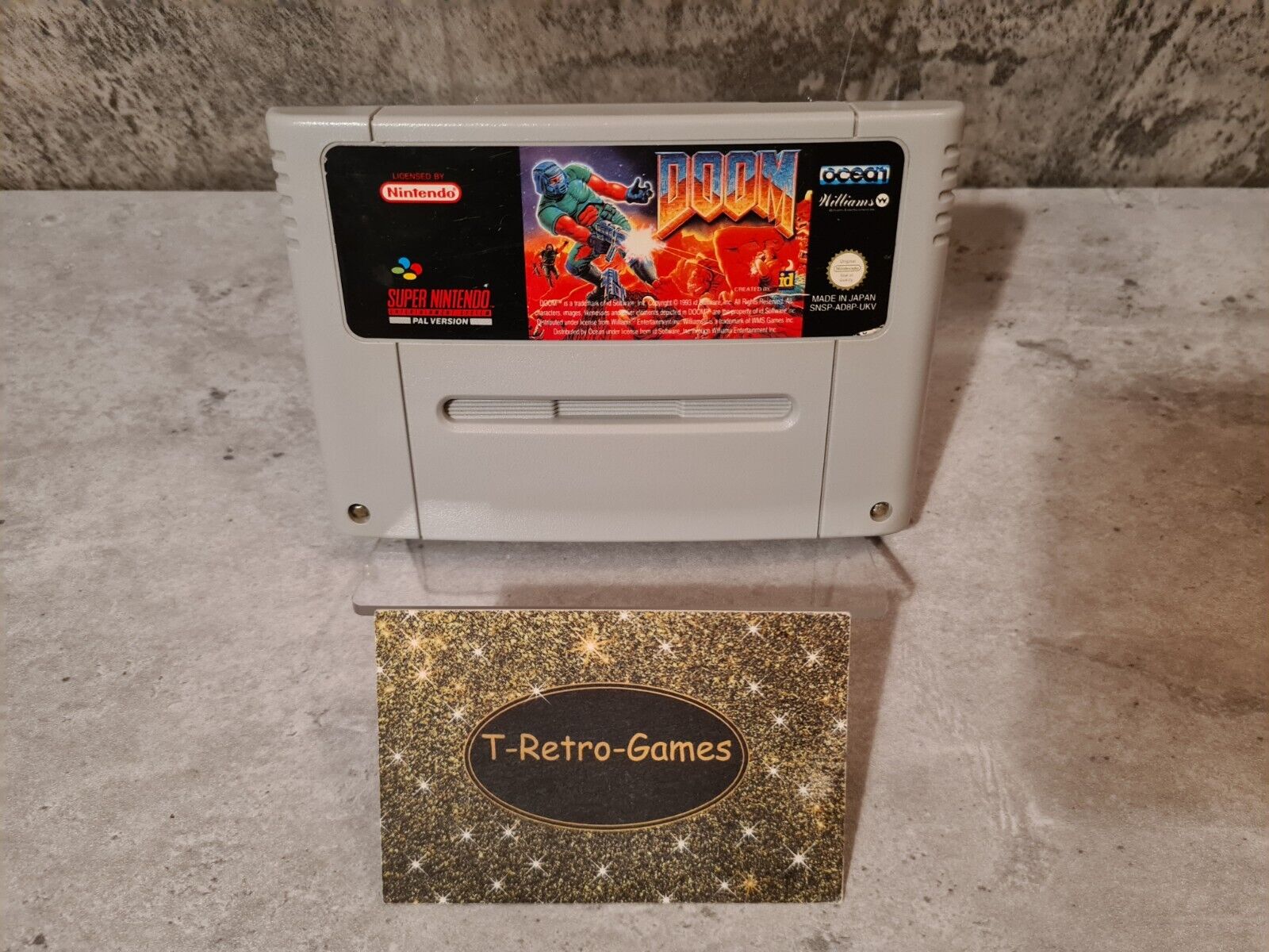 SNES Super Nintendo Doom Modul UKV - T-Retro-Games 
