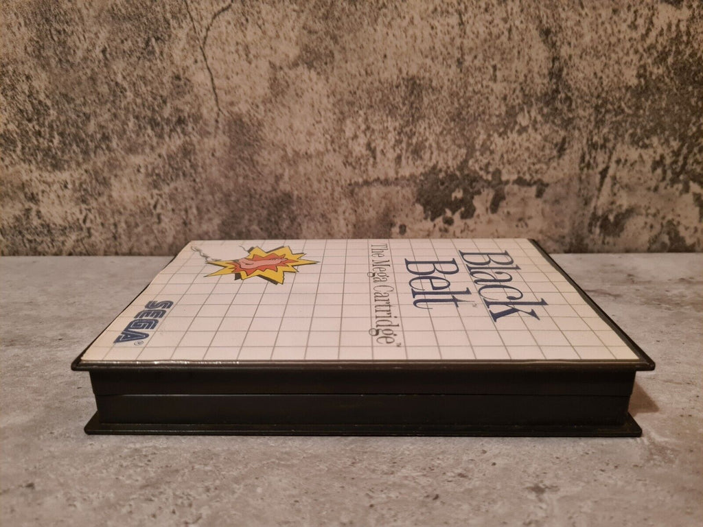 Sega Master System Black Belt mit OVP und Anleitungen Multi Language - T-Retro-Games 