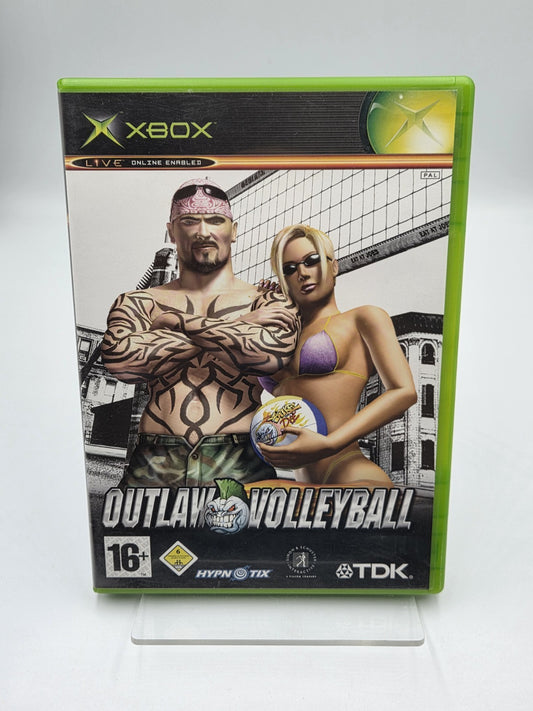 XBOX Spiel Outlaw Volleyball mit OVP und Anleitung Multilingual 