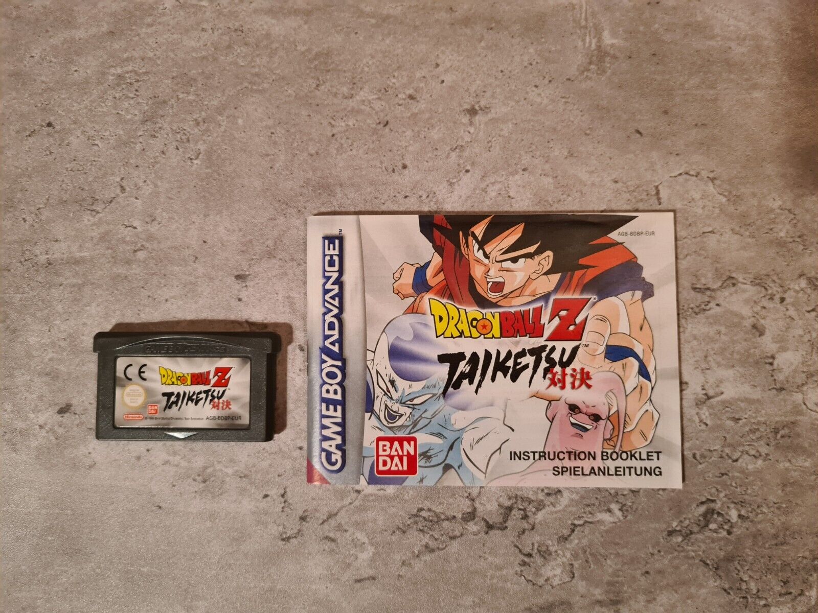 Nintendo Gameboy Advance Dragonball Z Taiketsu mit OVP und Anleitung EUR - T-Retro-Games 