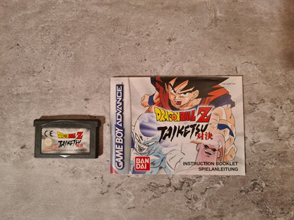 Nintendo Gameboy Advance Dragonball Z Taiketsu mit OVP und Anleitung EUR - T-Retro-Games 