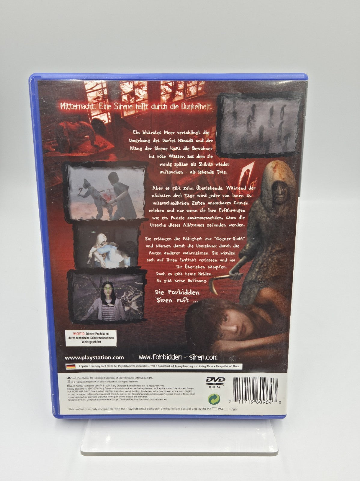 PS2 Playstation 2 Forbidden Siren mit OVP und Anleitung Deutsch