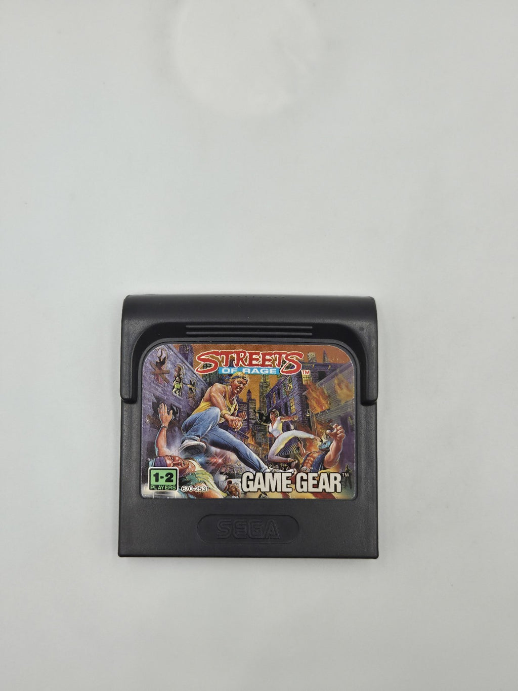 Sega Game Gear Spiel Streets of Rage Modul 
